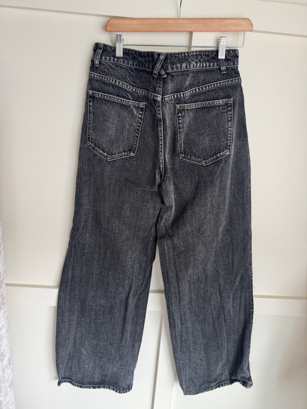 DISSH Relaxed Fit Washed Black Women's Jeans - Picture 5 of 10
